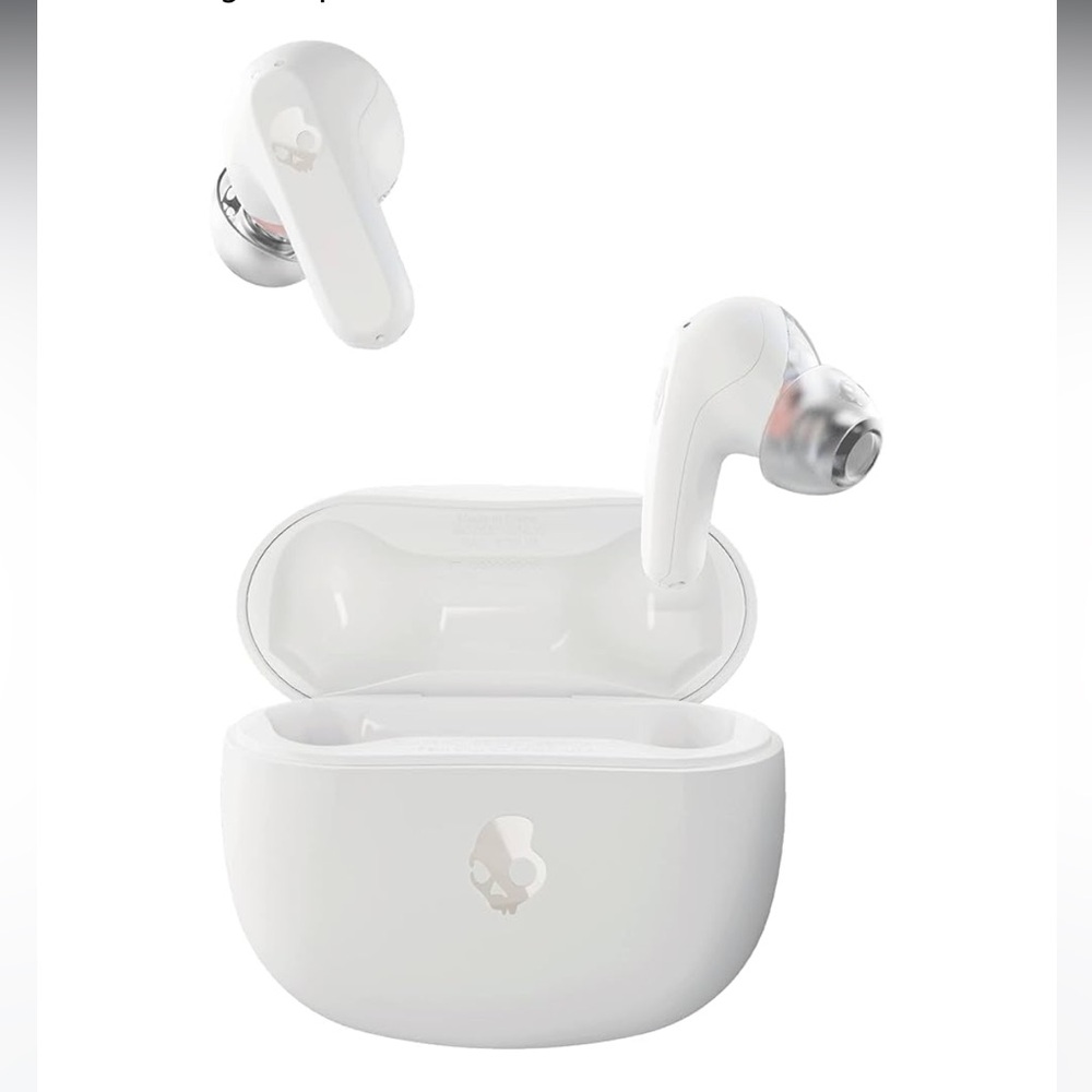 Skullcandy Rail In-Ear Wireless Earbuds, 42 Hr Battery, Skull-iQ, Alexa Enabled